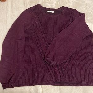 Purple sweater